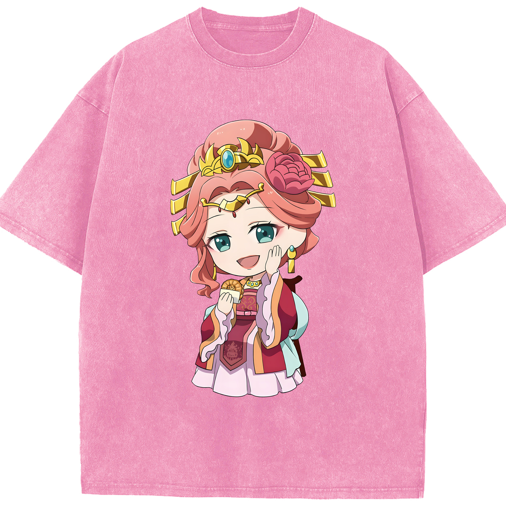 （画像用） 薬屋のひとりごと The Apothecary Diaries 綿100% ヴィンテージ風 半袖Tシャツ（フロントプリント）